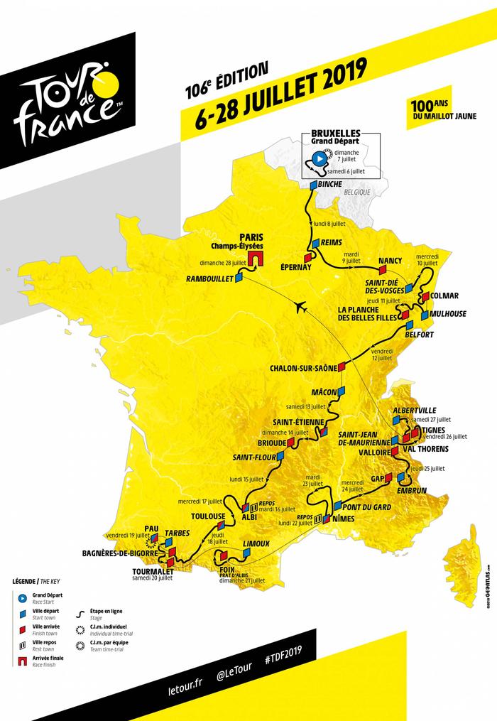 Tour de France - étapes 11 et 12