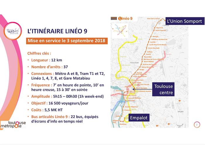 L'Union Linéo - Déplacement Ligne Express