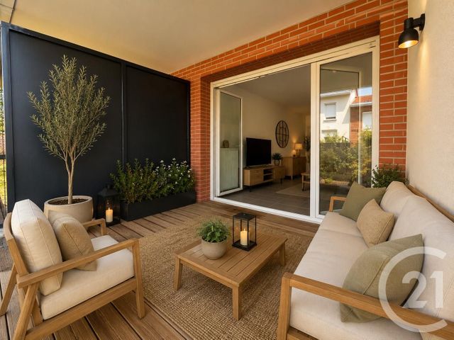 Appartement F2 à vendre - 2 pièces - 38.0 m2 - L UNION - 31 - MIDI-PYRENEES - Century 21 Sud Azur Immobilier